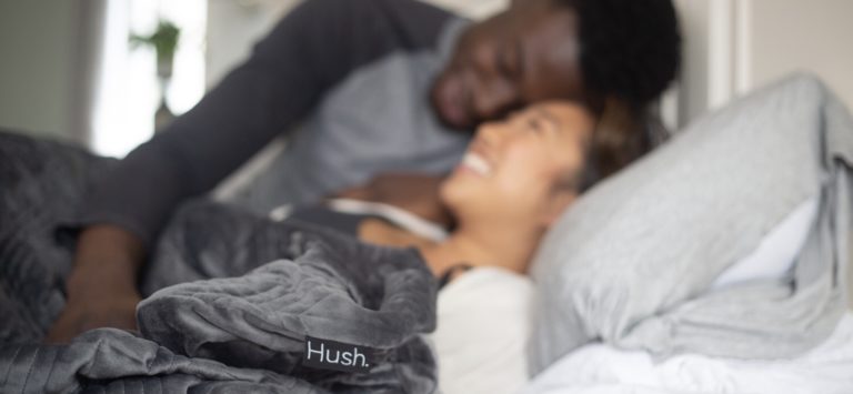 HUSH Weighted Blanket Benefits | Earthing Canada